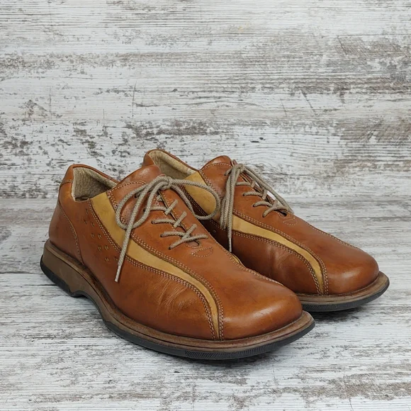 🟪Sz 43 Bed Stu Brown Leather Lace Up Oxford - Picture 8 of 16